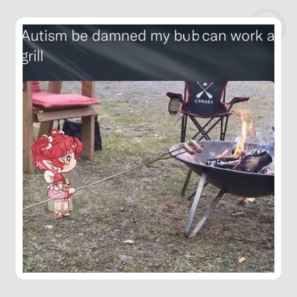 bub grill sticker