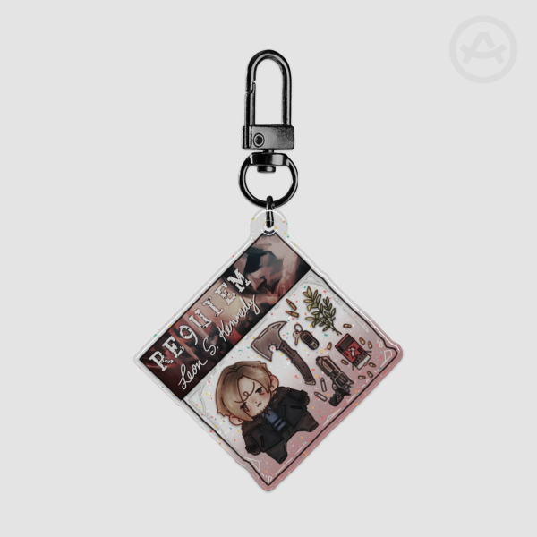 MINI VER Leon Kennedy Toy Package Acrylic Keychain