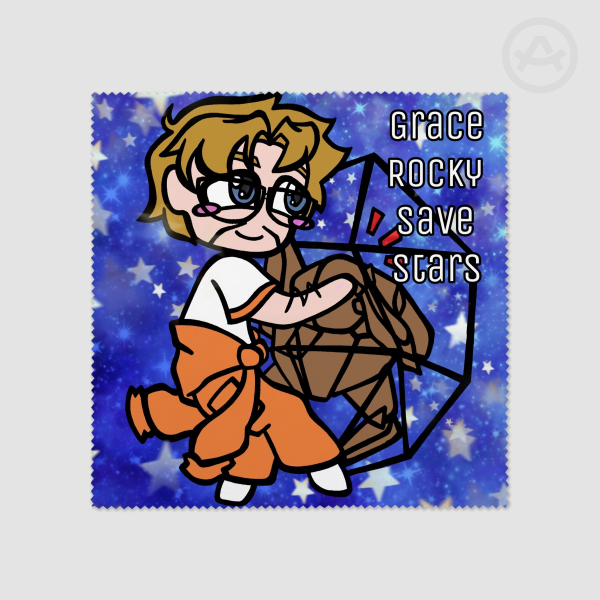 Project Hail Mary 'Save Stars' Glass Cloth