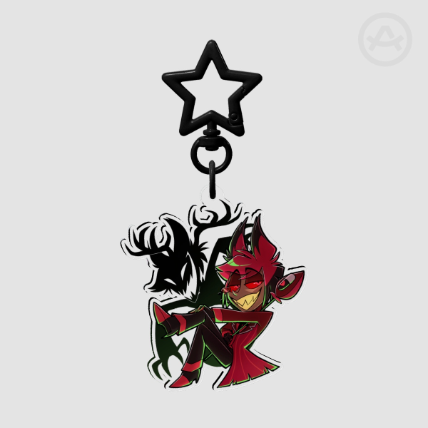 Alastor Acrylic Keychain