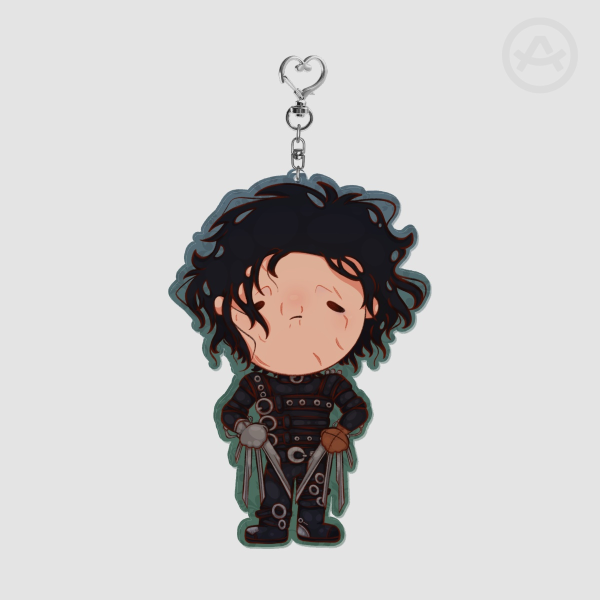 Edward Scissorhands Goober Keychain