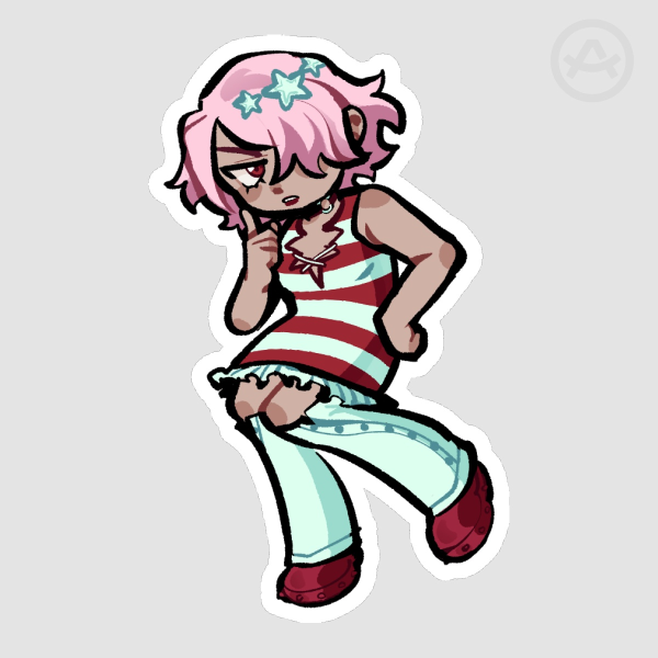 Luna Wright - Sticker