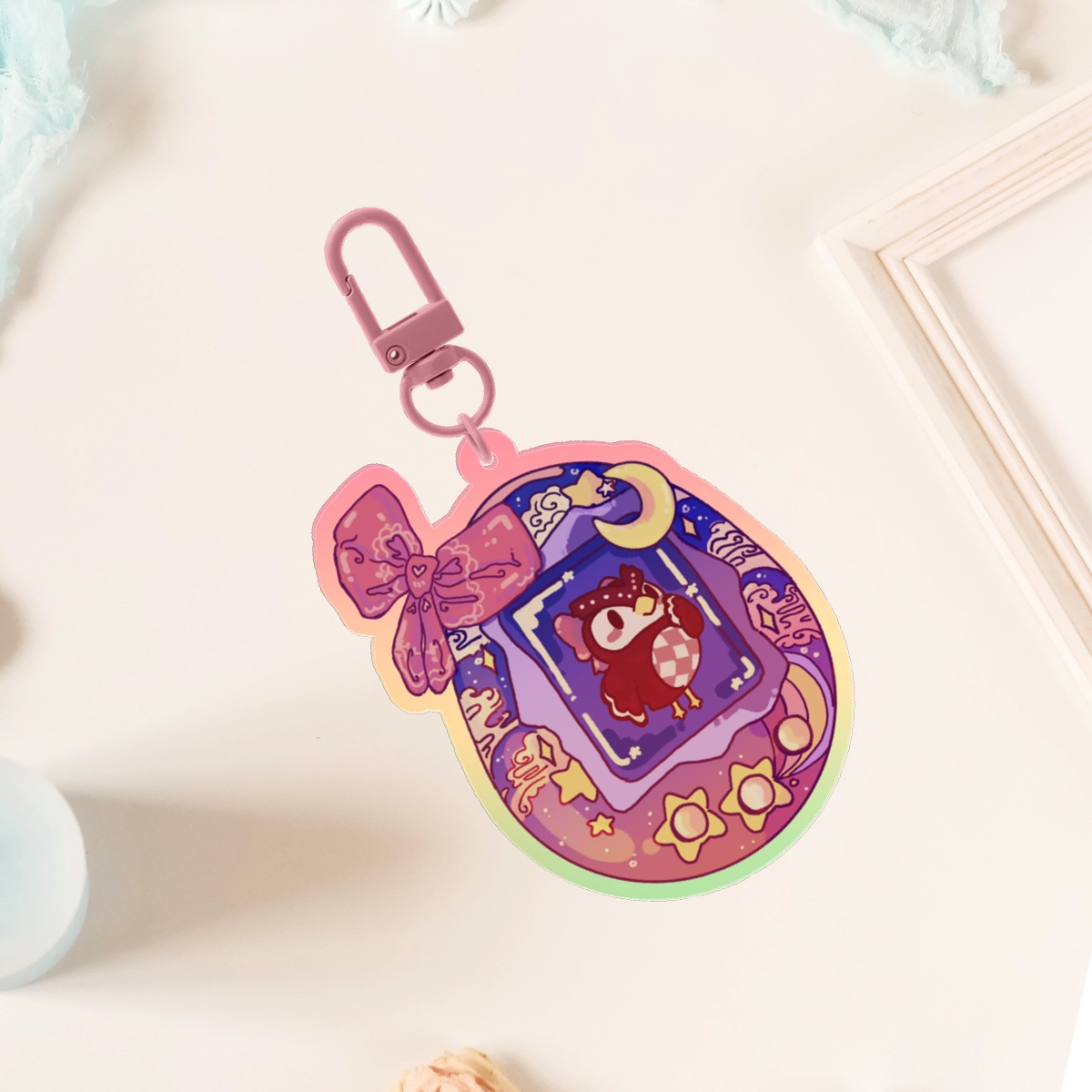 Owl tama Keychain