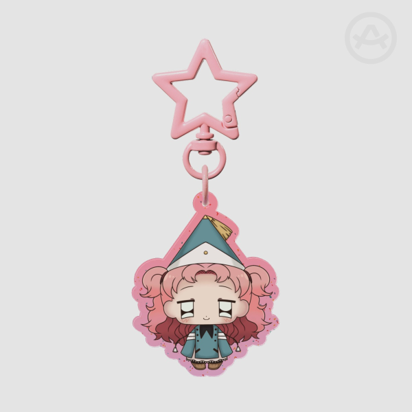 Tetia Glitter Acrylic Keychains