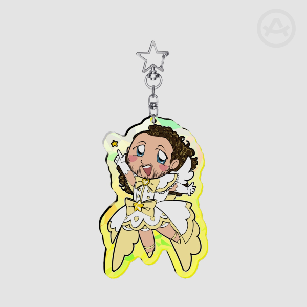 Golden Angel Kenny Acrylic Keychain