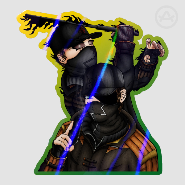 Watch_Dogs R3FL3CT1ON_OF_2 Pearce & Guild Sticker