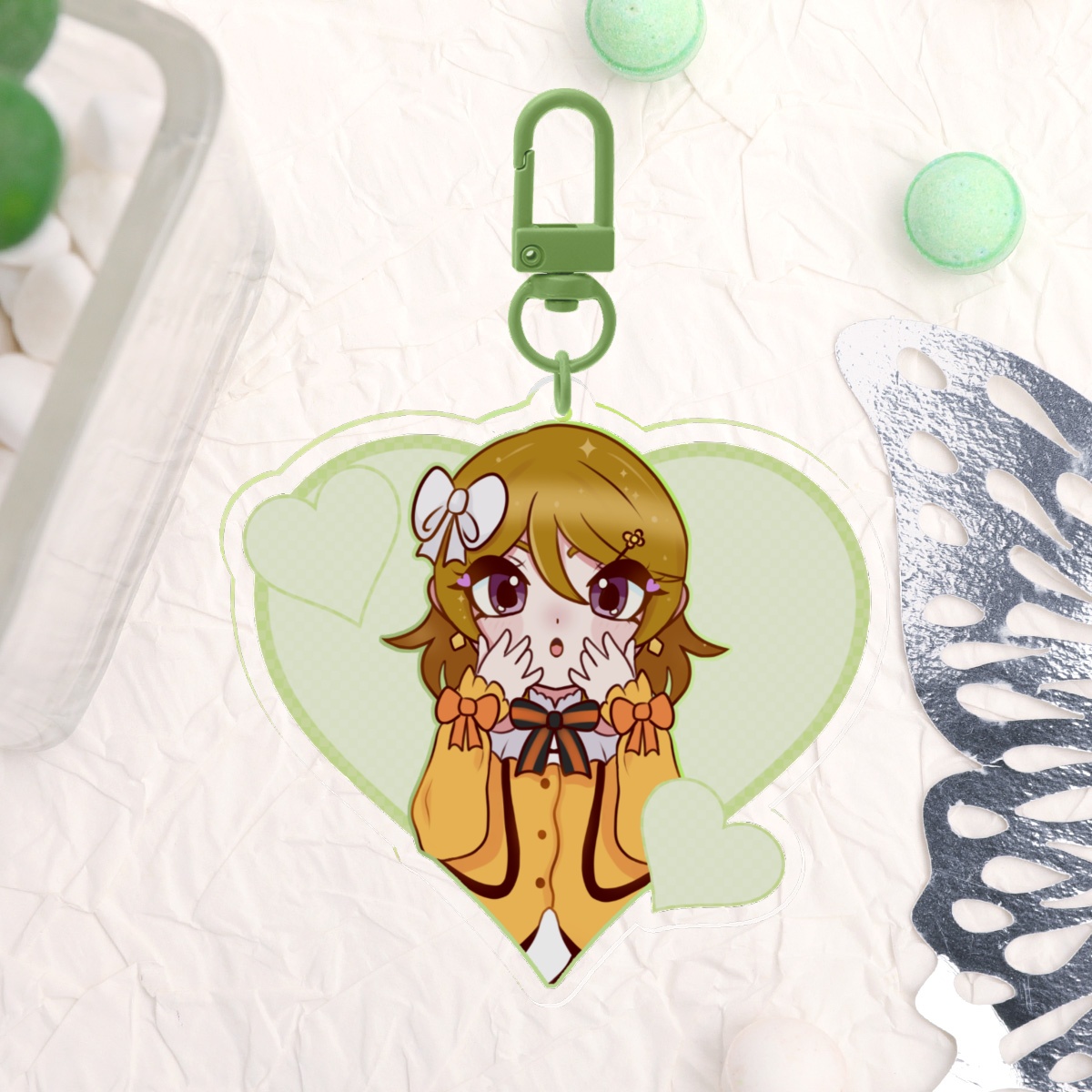 Hanayo Koizumi Love Live keychain
