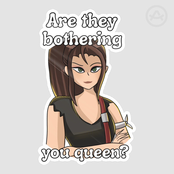 Brigitte Sticker (Queen ver.)