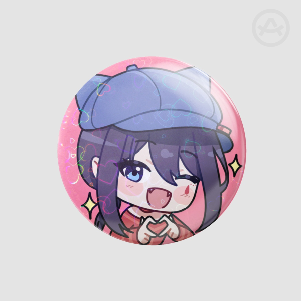 Cappie - MiSide Button Pin
