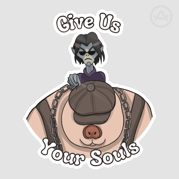 Mo and Krill Deadlock Sticker