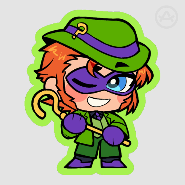 The Riddler Sticker