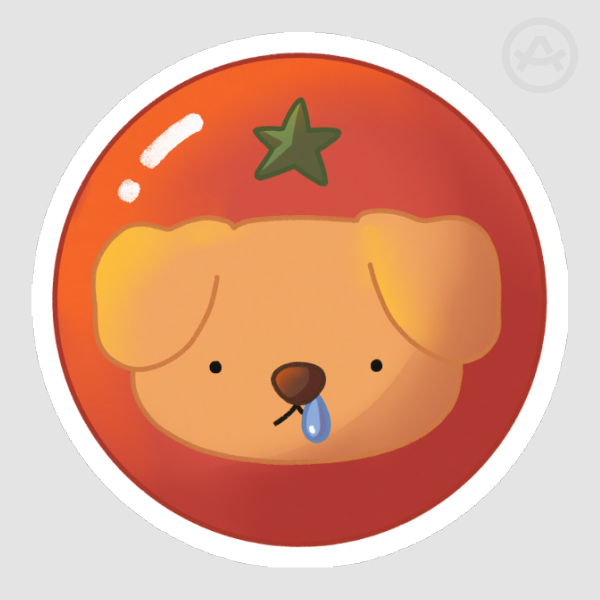 tomato dawg - sticker