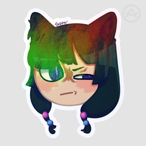 Mao Mao Die Cut Stickers