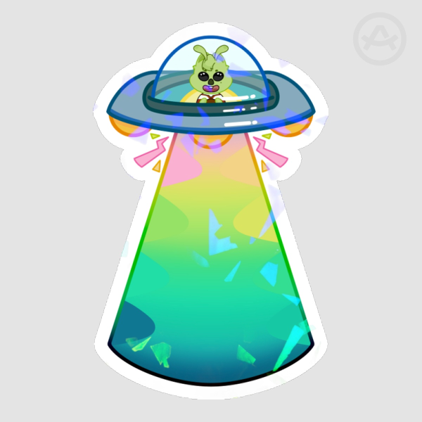 Alien Han Quokka sticker