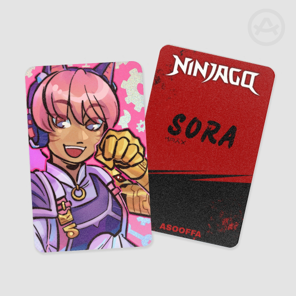 [NINJAGO] Holo Sora Photocard