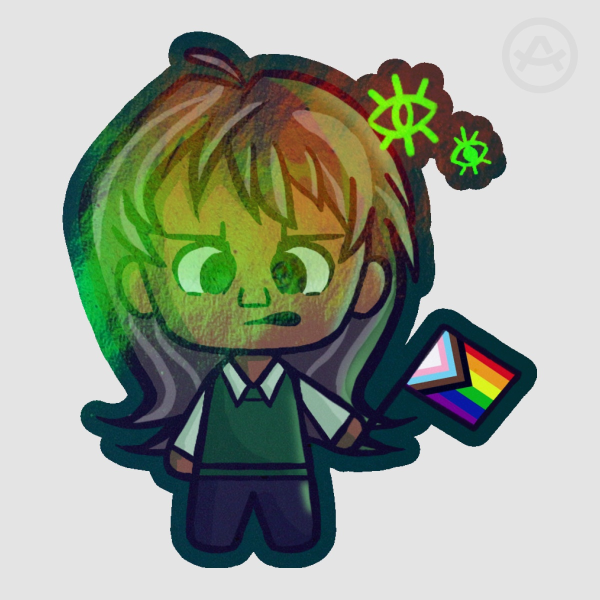 Jonathan Sims - The Magnus Archives - Progress Rainbow Pride Flag