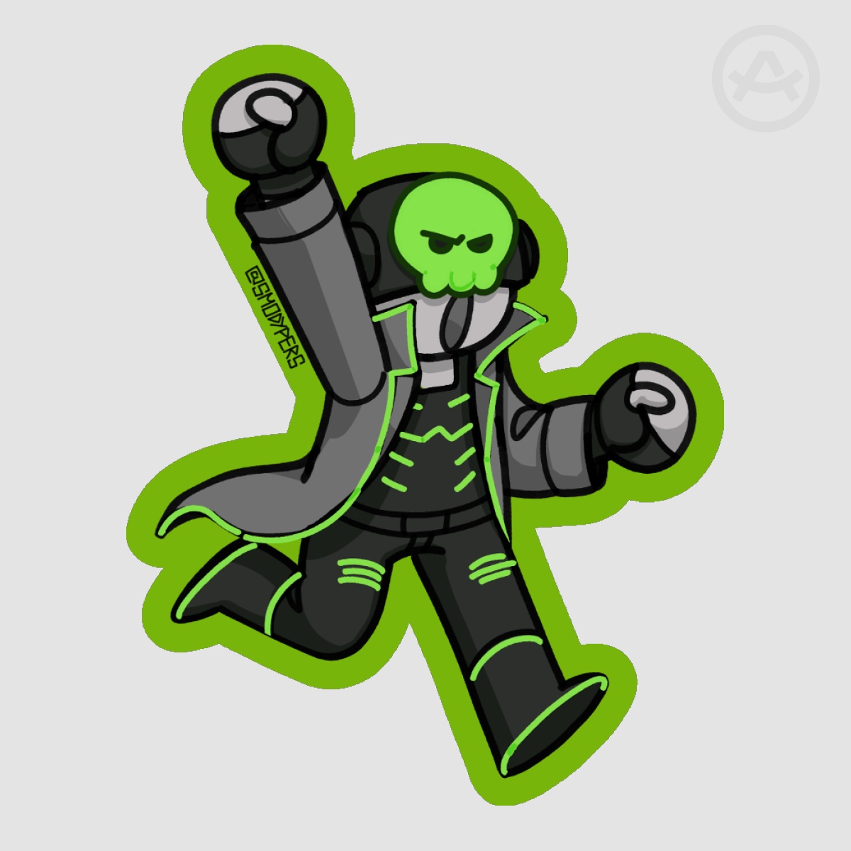 Rust Sticker