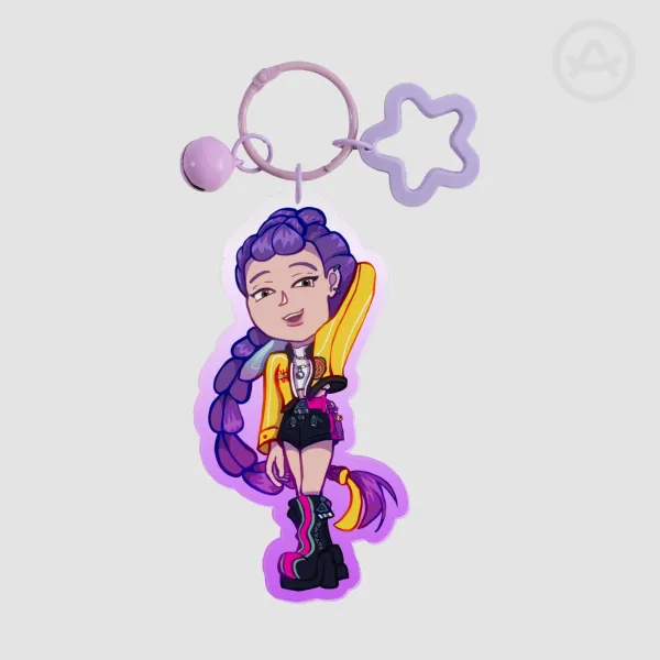 RUMI!! | Colored Edge Acrylic Keychains