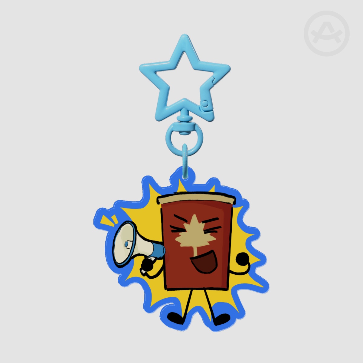 Timothy Cup - Coloured Keychain