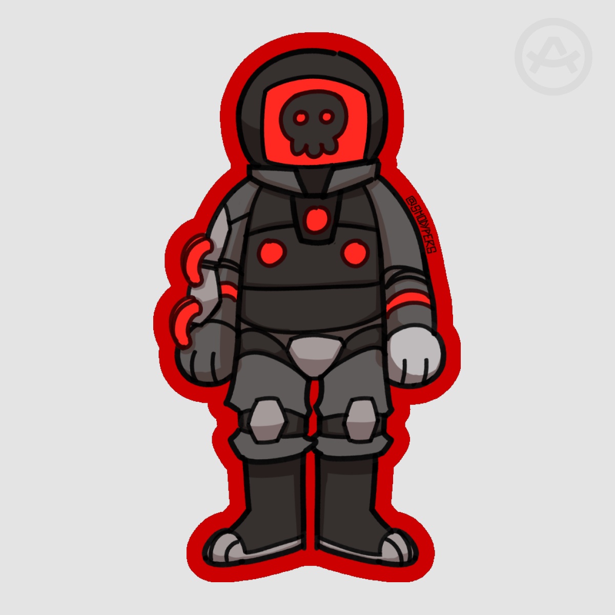 Armstrong Sticker