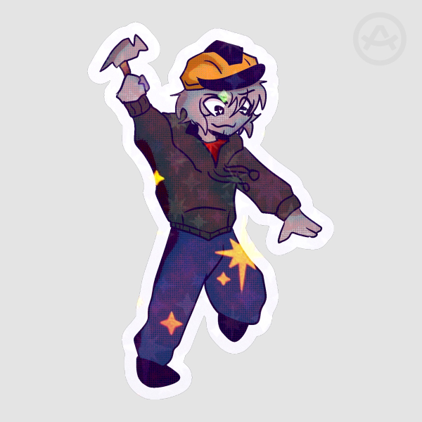 Builderman Sticker
