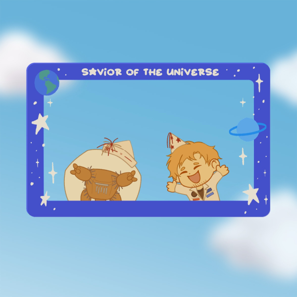 Grace & Rocky PET Plastic Card