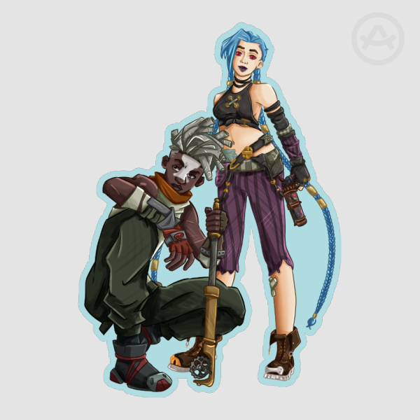 Ekko and Jinx