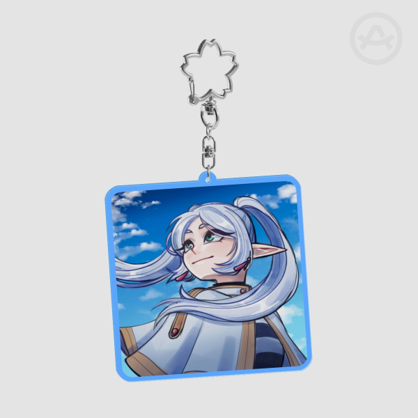 Frieren looking up | Acrylic Keychain