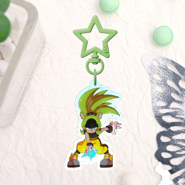 Surge the Tenrec Acrylic keychain