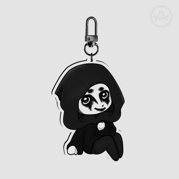 Knocker Clear Acrylic Keychain