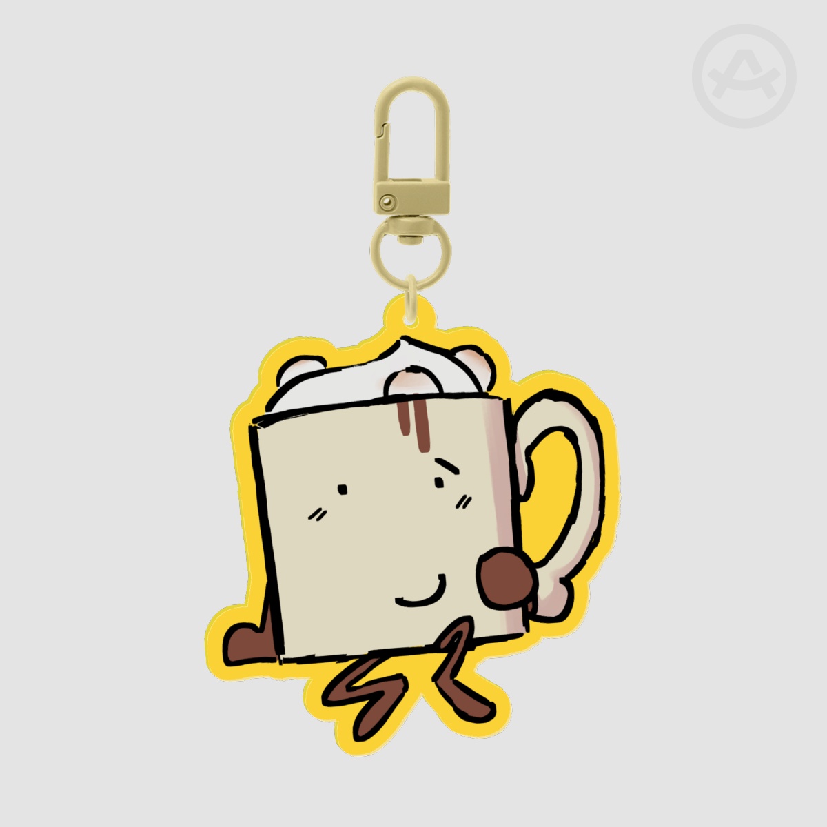 Hot Chocolate - Coloured Keychain