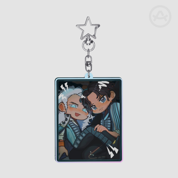 [DATE EVERYTHING] Breaker Box Eddie & Volt Keychain
