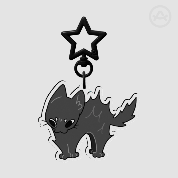 oh great heavens keychain