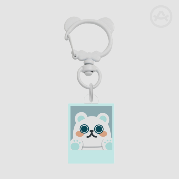 Polar Bear Acrylic Keychains