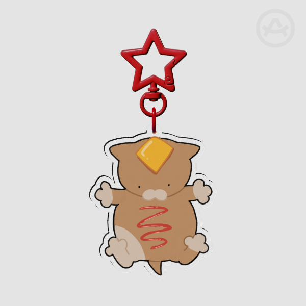 toasted keychain