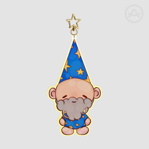 Goober The Wise Wizard Keychain