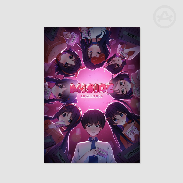 MiSide English Dub Poster (8.27"x11.69")