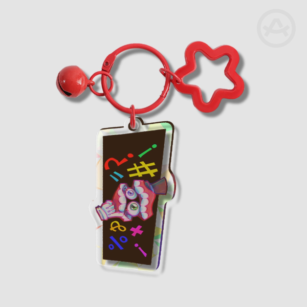 [Caine][TADC] CENSORED ≡ Broken Glass Acrylic Keychain
