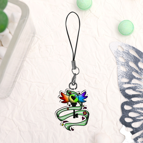 Hazbin Hotel Ribbon Key Diamoric