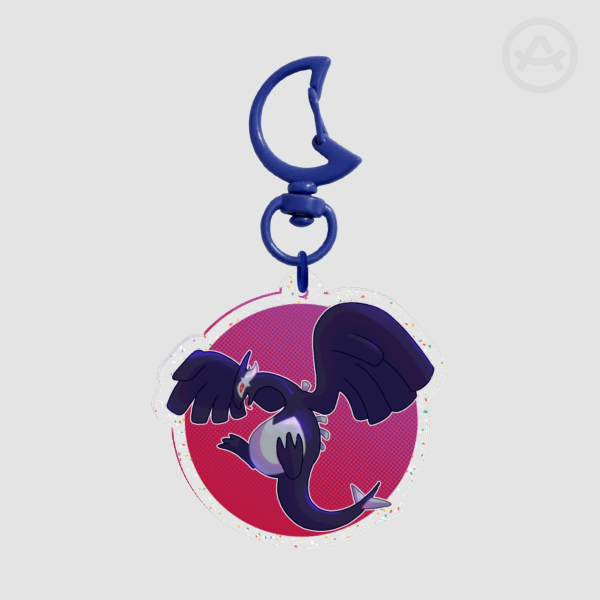 Shadow Lugia Keychain