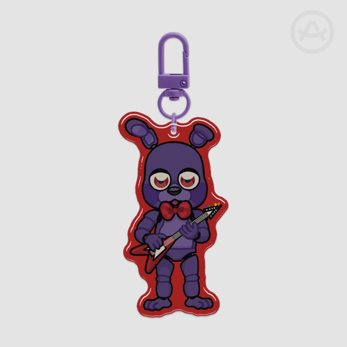 Bonnie FNAF Epoxy Clear Acrylic Keychains
