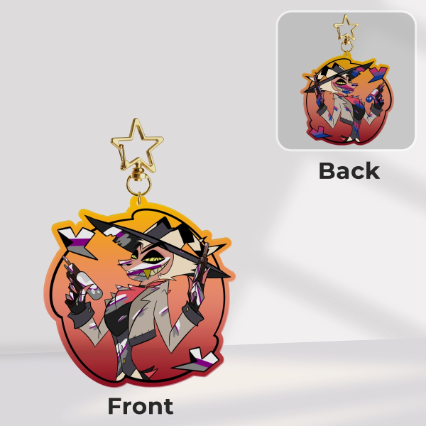 Paint Splatter || Striker || Pride Acrylic Keychains