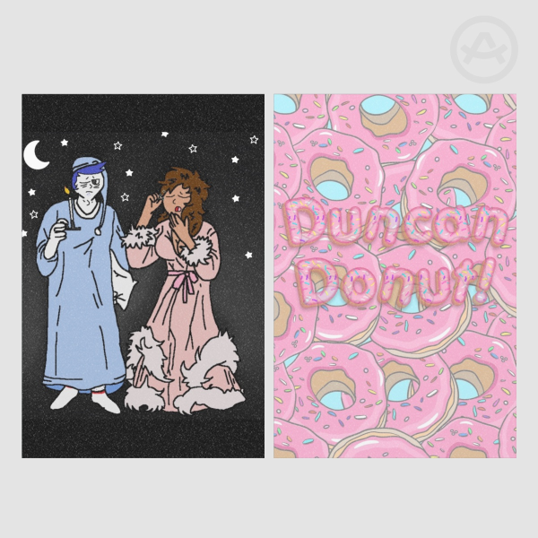 Guest 1337 and Daisy's bedtime Holographic Photocards