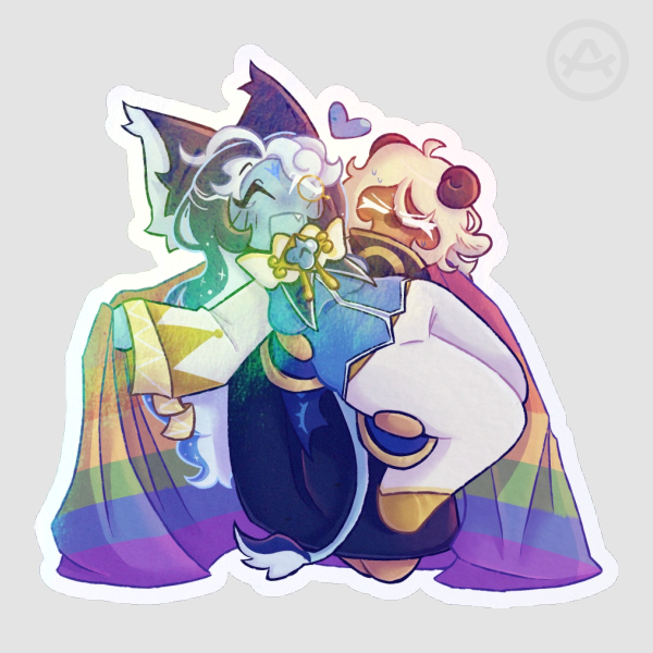 TruthlessSage pride sticker