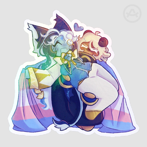 TruthlessSage trans sticker