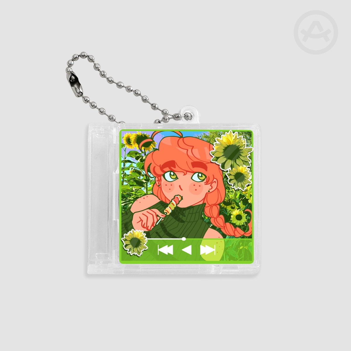 [OC] ✿Candela✿ Acrylic CD Keychains