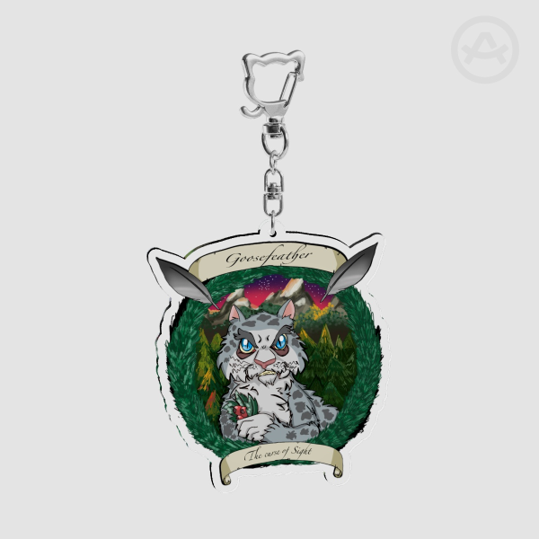 Curse of sight keychain
