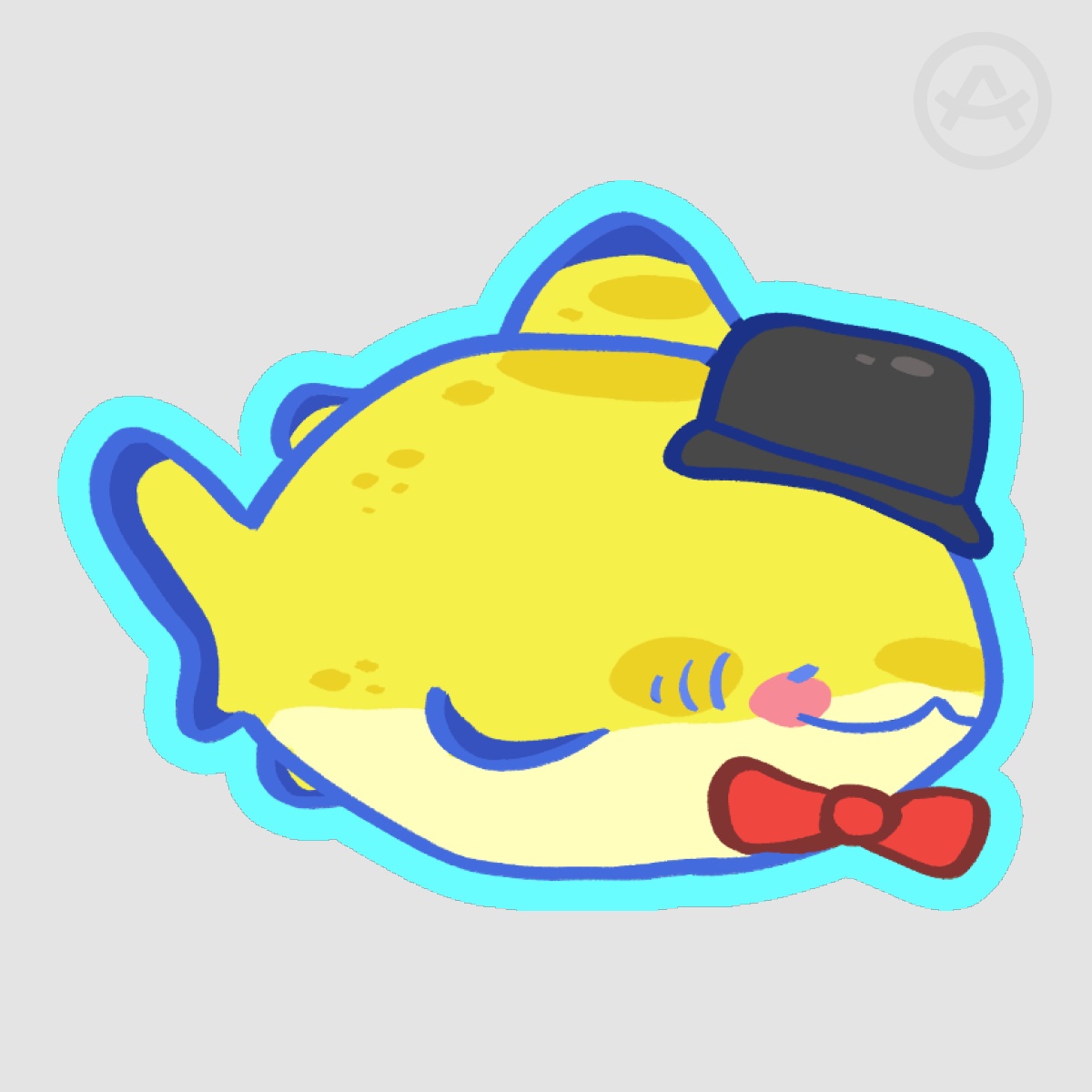 Lemon Shark Sticker