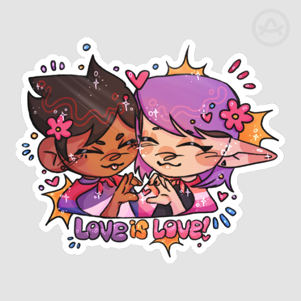 Lumity Pride Glossy Sticker