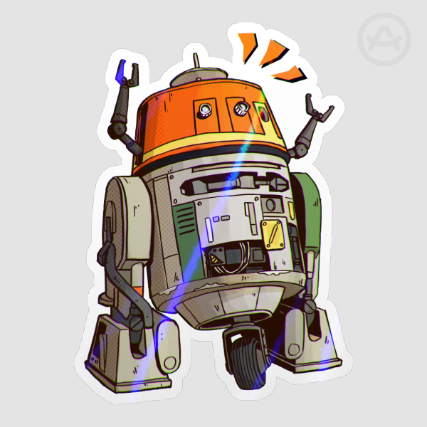 Chopper Sticker